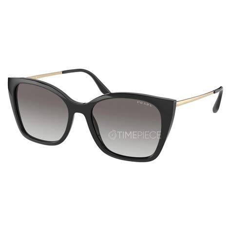 Prada Grey Gradient Butterfly Ladies Sunglasses PR 12XS 